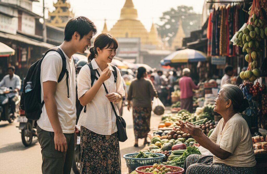 ミャンマーで使われるあいさつの言葉